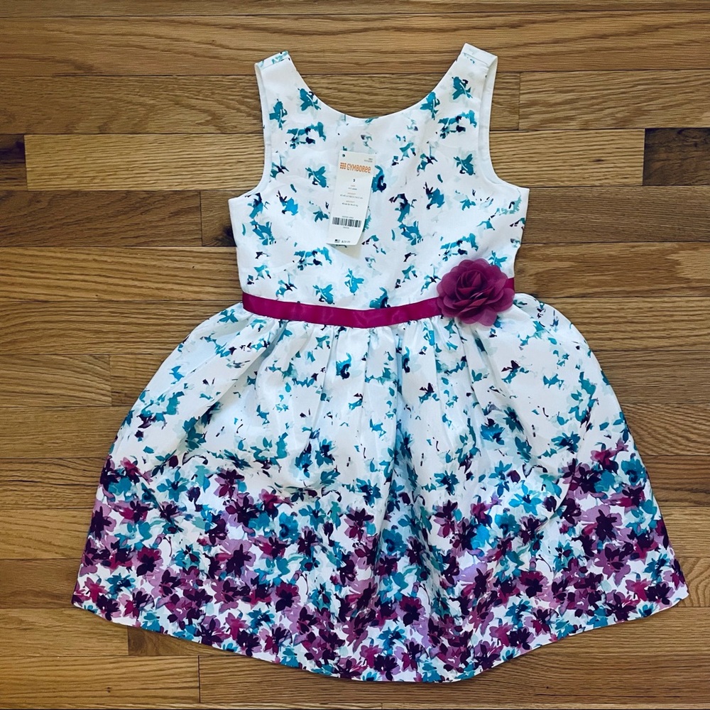 Gymboree Size 5T Floral Party Dress